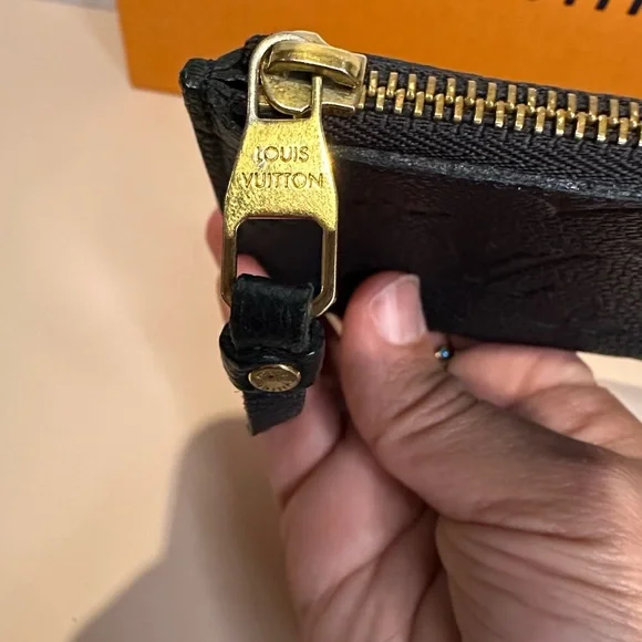 Louis Vuitton Black Empreinte Key & Card Holder - Picture 3 of 11